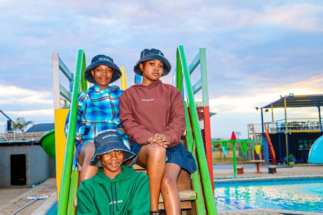 Group portrait from a Bars Graphics shoot at a pool venue