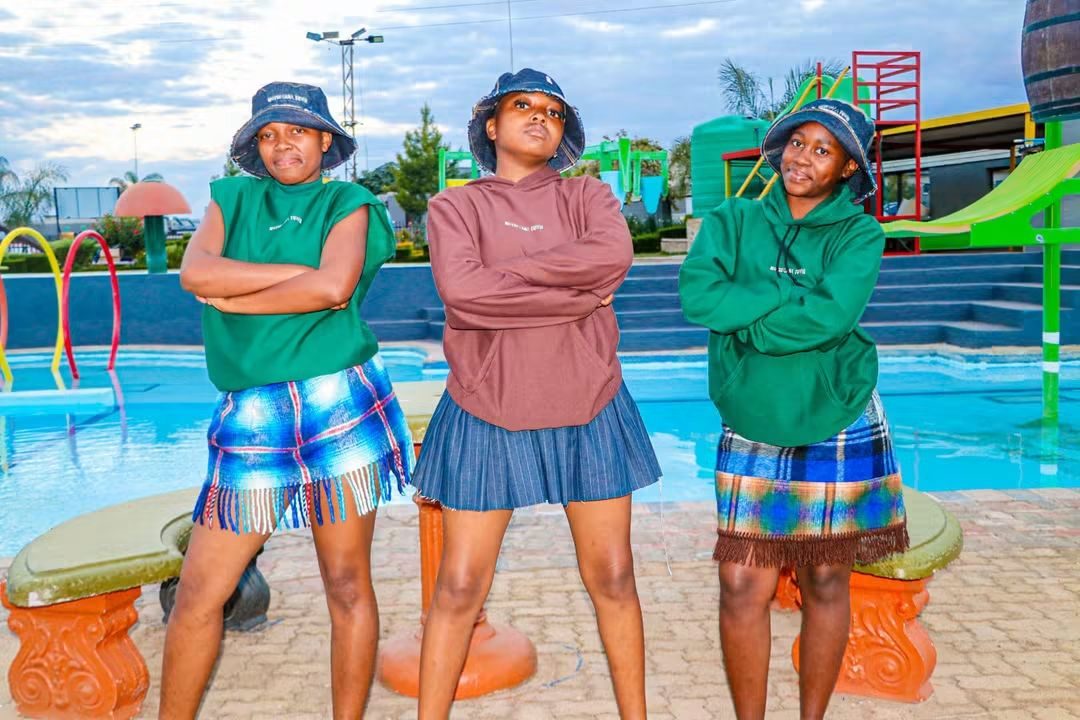 Group portrait from a Bars Graphics shoot at a pool venue